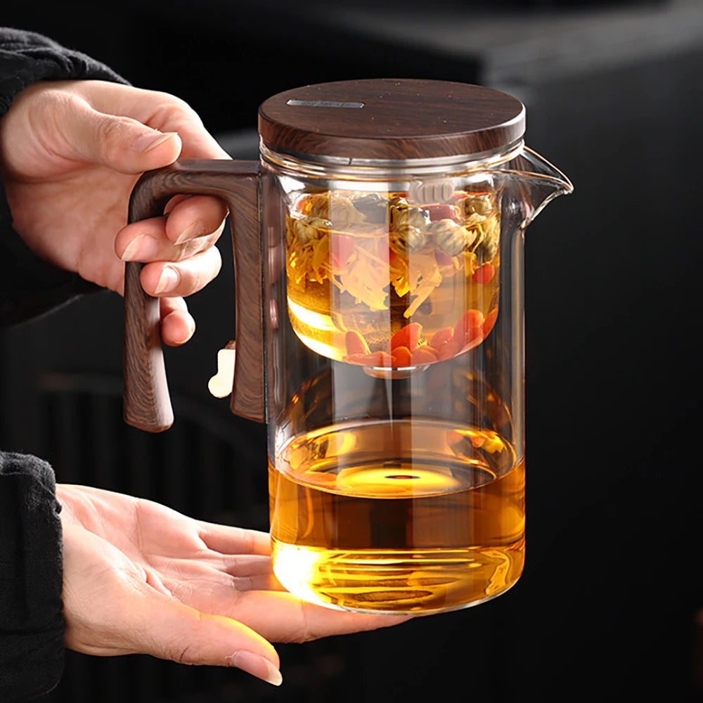 Glass Tea Pot Kettle Infuser 520ML/720ML